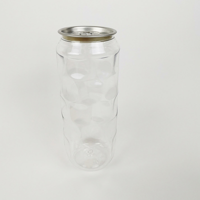 barattoli vuoti dei recipienti di plastica dei succhi pressati a freddo trasparenti delle bottiglie di acqua 500ml