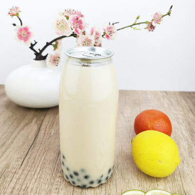 latte aperte facili vuote 650ml con la stampa di schermo riutilizzabile dei coperchi improvvisi