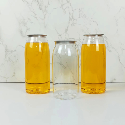 contenitori di stoccaggio di plastica dell'ANIMALE DOMESTICO 500ml per la conservazione del succo pressato a freddo del latte del tè