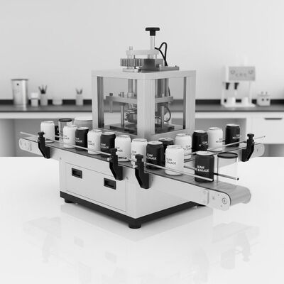 Adatto per macchine automatiche sigillatrici per lattine in alluminio, nero e bianco, senza perdite, compatibile con lattine in plastica PET, durevole