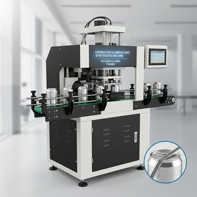 Adatto per macchine automatiche sigillatrici per lattine in alluminio, nero e bianco, senza perdite, compatibile con lattine in plastica PET, durevole