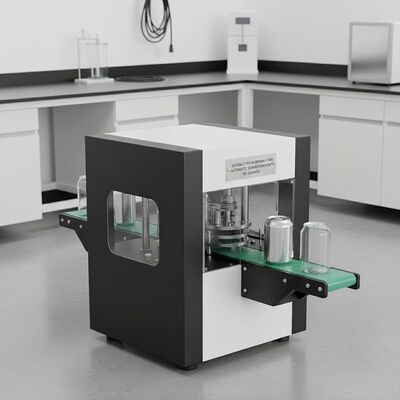 Adatto per macchine automatiche sigillatrici per lattine in alluminio, nero e bianco, senza perdite, compatibile con lattine in plastica PET, durevole