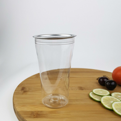 Contenitori di bevanda della radura del succo 400ml dell'acqua con i coperchi improvvisi