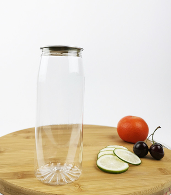 le bottiglie vuote di plastica del contenitore 500ml fioriscono i sali da bagno inferiori di Candy
