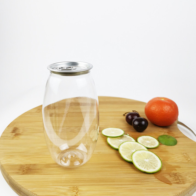 barattoli di 500ml Olive Shape Empty Bottles Plastic con la lozione facile della copertura di tirata