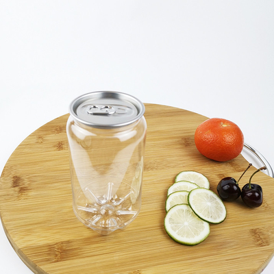 il contenitore vuoto 0.45L imbottiglia il latte del tè di Diamond Shape Snap Lids For