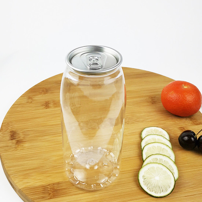 Bottiglia d'acqua in plastica in PET da 650 ml con coperchio per caramelle, sali da bagno, oli essenziali