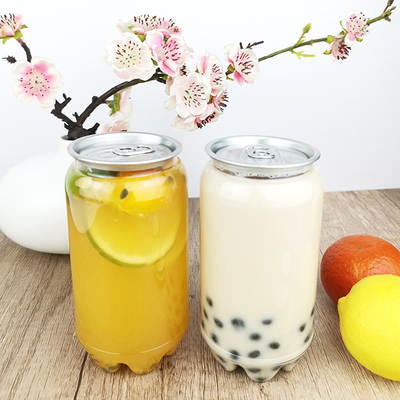 450ml grado libero di plastica del giro BPA Juice Bottles With Lids Food