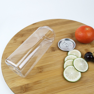 Barattoli dei recipienti di plastica della bottiglia di acqua di plastica del quadrato di PLA del commestibile chiari