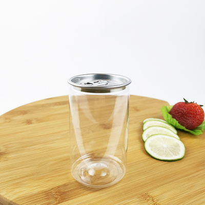 barattoli vuoti del contenitore di alimento della radura 210ml con la copertura facile di alluminio di tirata