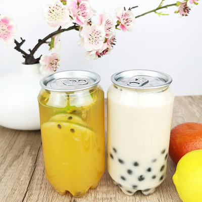 commestibile vuoto cilindrico di 0.35L Juice Bottles With Snap Lids
