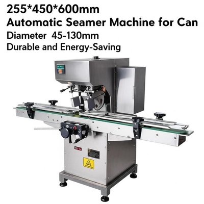 Saldatrice automatica 255*450*600mm per diametro lattina 45-130mm, durevole e a risparmio energetico