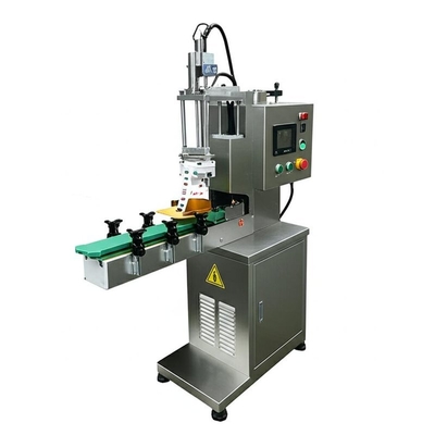 Saldatrice automatica PLC per aggraffatura rapida e costante di lattine 255*450*600mm Consumo energetico 1.5KW
