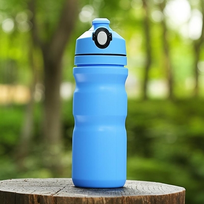 Bottiglie sportive in plastica personalizzate Copertura e superficie di etichetta facile da tirare per attività all'aria aperta
