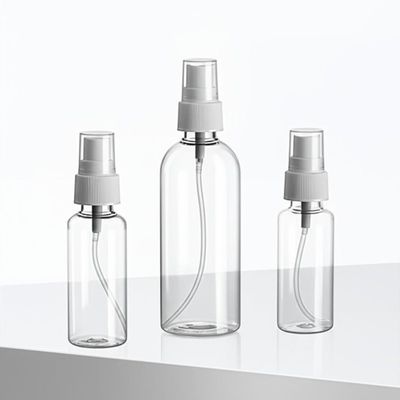 Stoccaggio Semplice con Flaconi in Plastica e Pompa Spray Inclusa