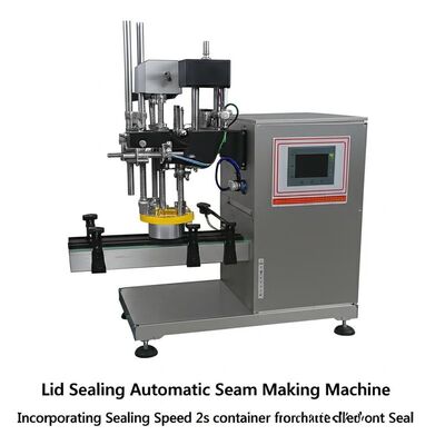 Chiusura del coperchio macchina automatica per la realizzazione di cuciture incorporando velocità di sigillamento 2s contenitore ideale per la sigillatura automatica dei contenitori