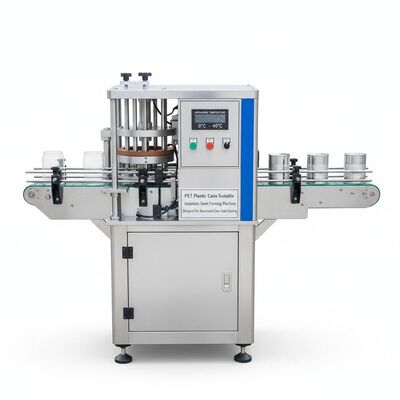 Macchine automatiche per la formazione di bordi per lattine in plastica PET Temperatura di funzionamento 0°C 40°C Progettate per la sigillatura dei bordi di lattine in alluminio